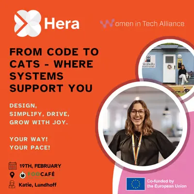 From Code to Cats – Where Systems Support You event poster